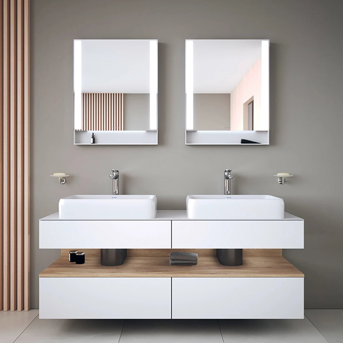 Duravit Qatego Раковина 56x40x13 см, накладная, без отв., цвет: белый