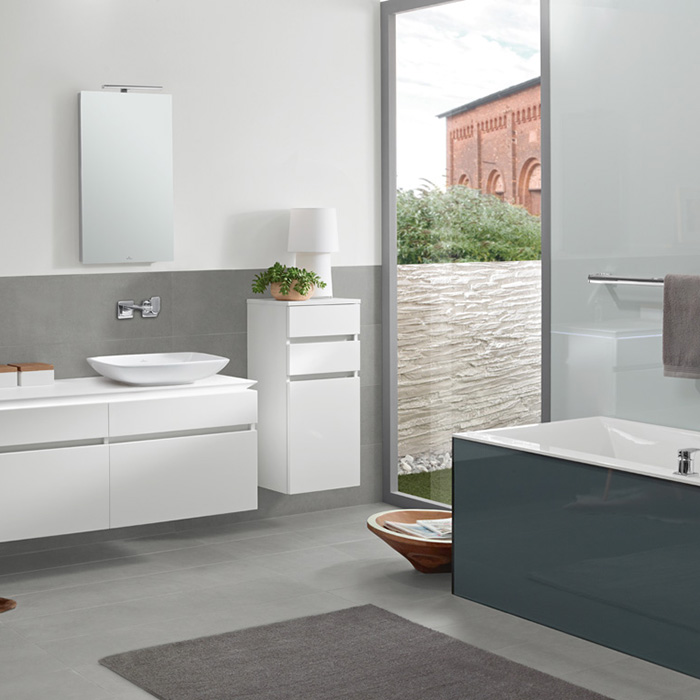 Villeroy&Boch Squaro Edge 12 Ванна 180х80х45см., встраиваемая, прямоугольная, цвет: белый