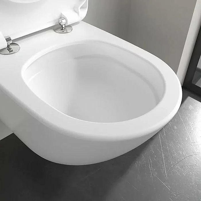 Villeroy&Boch Antao Унитаз подвесной, безободковый, CeramicPlus, цвет альпийский белый