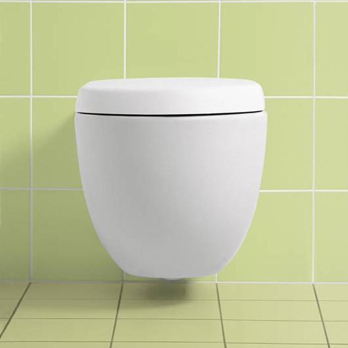 Villeroy&Boch Subway Унитаз подвесной 37x56 см, с вертикальным смывом, с антигрязевым покрытием CeramicPlus, цвет: белый