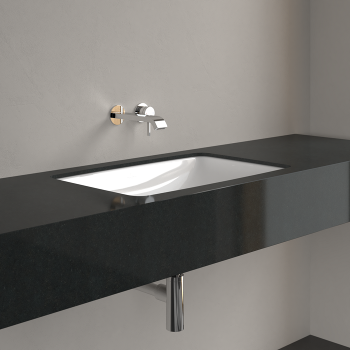 Villeroy&Boch Loop&Friends Раковина 61x38см, встраиваемая под столешницу, с переливом, цвет: альпийский белый