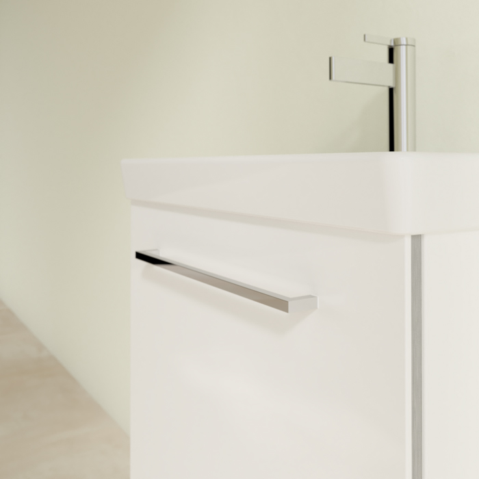Villeroy & Boch Avento, Тумба с раковиной, 51.2х52х44.7см, подвесная, цвет: белый