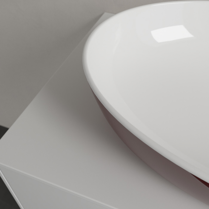 Villeroy&Boch Artis Раковина 61x41x13см., накладная, цвет: Bordeaux