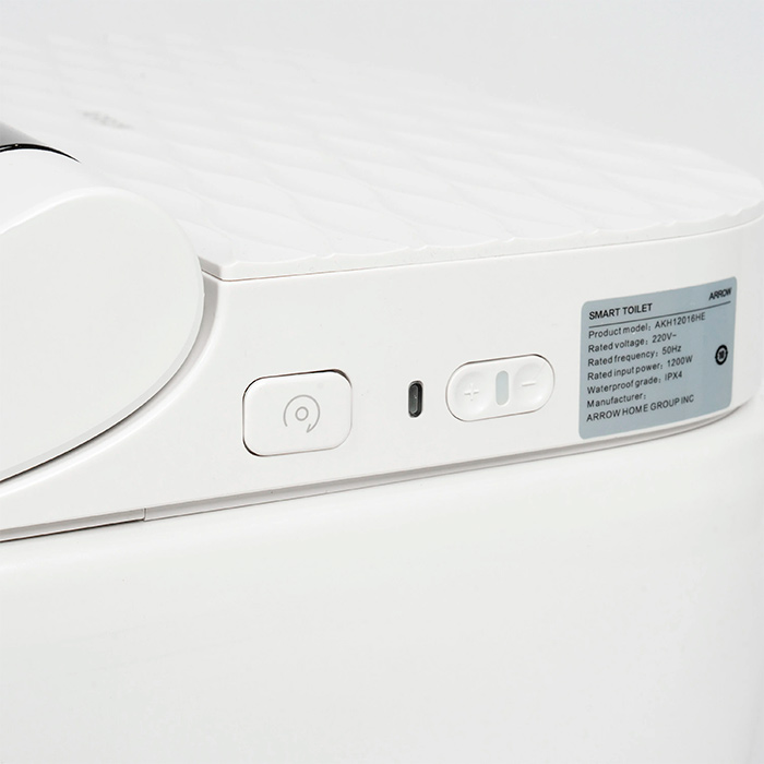 Arrow Pollux Унитаз Smart 40x68см, с функцией биде, напольный, безободковый, цвет: белый
