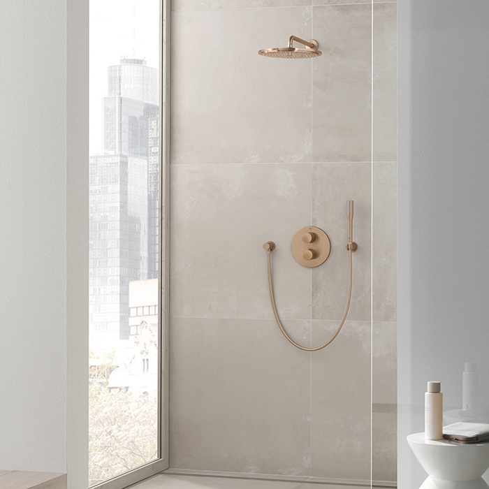 Grohe Rainshower Cosmopolitan Верхний душ 31см., настенный, цвет: warm sunset