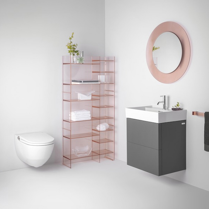 Laufen Cleanet Riva Унитаз-биде подвесной 60х39.5х40.5см, безободковый, пульт управления, с сиденьем, покрытие LCC, цвет: белый матовый