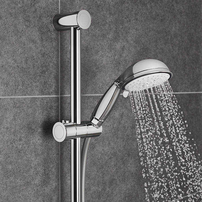 Grohe Tempesta Rustic Душевой гарнитур с ручным душем, штангой и шлангом 175см., цвет: хром