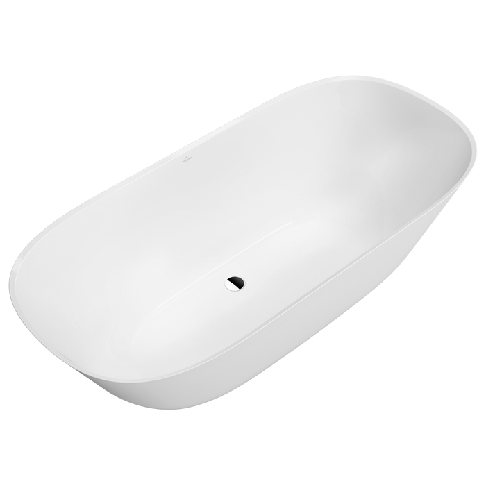 Villeroy&Boch Theano Ванна 175х80х50.6см., отдельностоящая, Quaryl®, цвет: альпийский белый