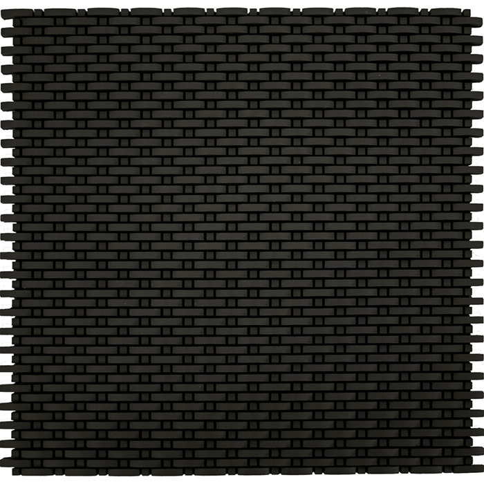Sergio Savino Wonderful Микромозаика 30x29.5см, настенная, цвет: Nero Africa
