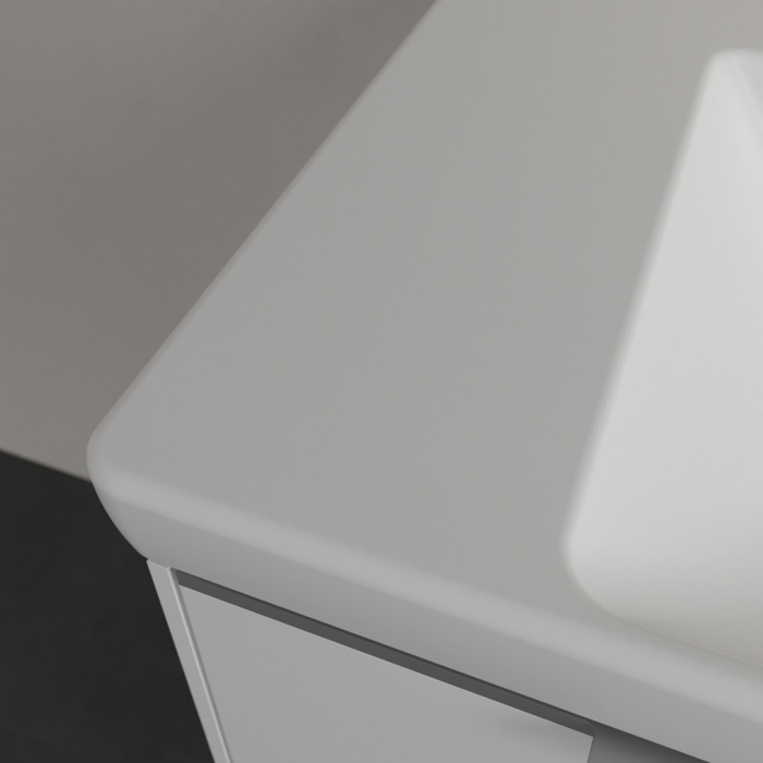 Villeroy&Boch Subway 3.0 Раковина 100х47х16.5см., 1 отв., подвесная, CeramicPlus, без перелива, цвет: белый камень
