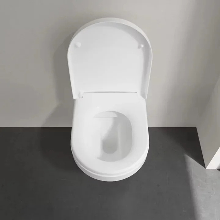 Villeroy&Boch Architectura Комплект Унитаз-подвесной 37х53х33см., сиденье с функцией QuickRelease, Softclose, цвет: альпийский белый