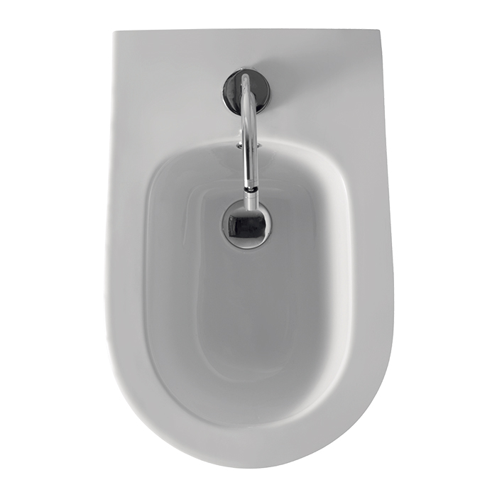 Kerasan Aquatech Биде напольное 55x35см., 1 отв., цвет: белый