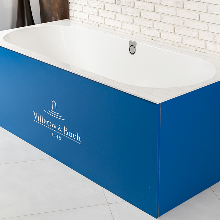 Villeroy&Boch Oberon 2.0 Ванна 170x75см., встраиваемая, прямоугольная, цвет: белый