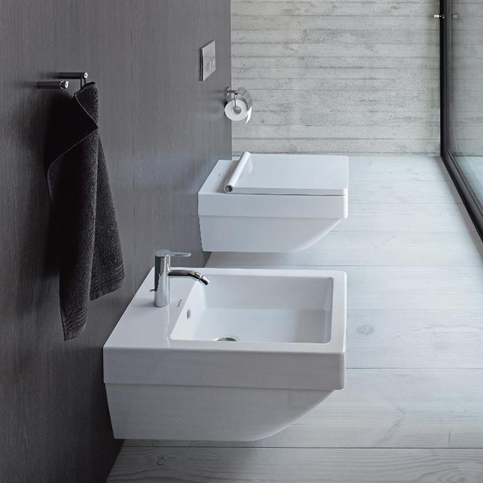 Duravit Vero Air Унитаз 37x57см., подвесной, безободковый, цвет: белый