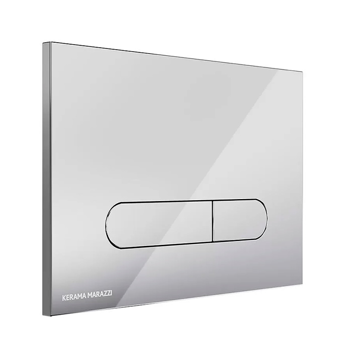 Kerama Marazzi Кнопка управления для скрытых систем инсталляции Pro/Про, цвет: хром