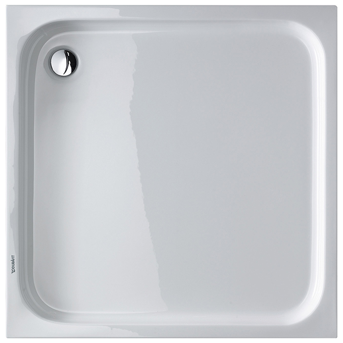 Duravit D-Code Душевой поддон 90x90х8.5 см, акриловый, квадратный, цвет: белый