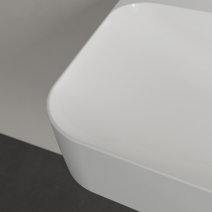 Villeroy&Boch Finion Раковина 100х47 см, 1 отв., с переливом, с антигрязевым покрытием CeramicPlus, цвет: белый