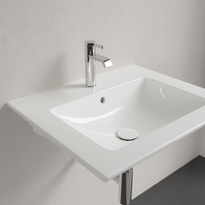 Villeroy&Boch Venticello Раковина 60х50 см, 1 отв., с переливом, цвет: белый