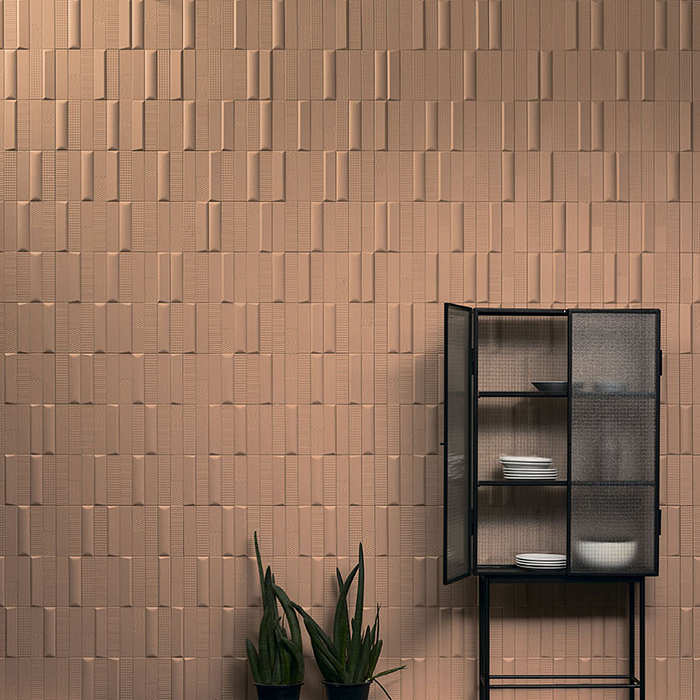 41zero42 Biscuit Керамическая плитка 5х20см., настенная, цвет: Stud Terra