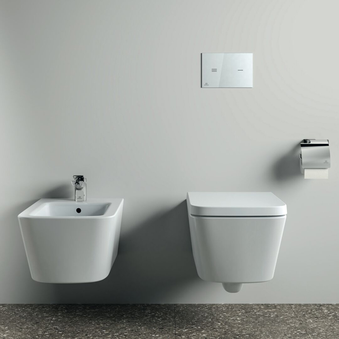 Ideal Standard Conca Держатель для туалетной бумаги., с крышкой, настенный, цвет: Хром