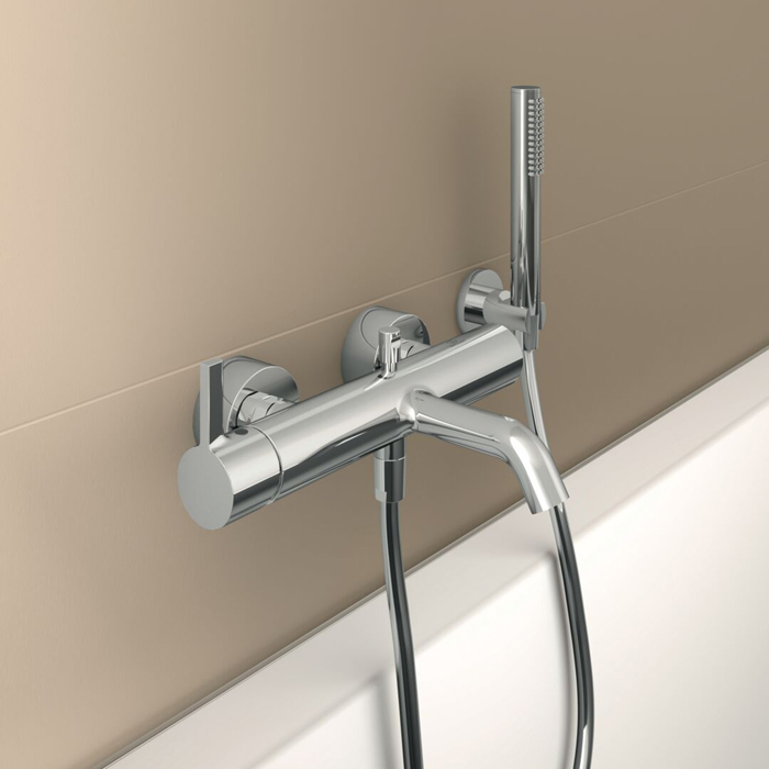 Ideal Standard Joy Смеситель для ванны, настенный, цвет: хром