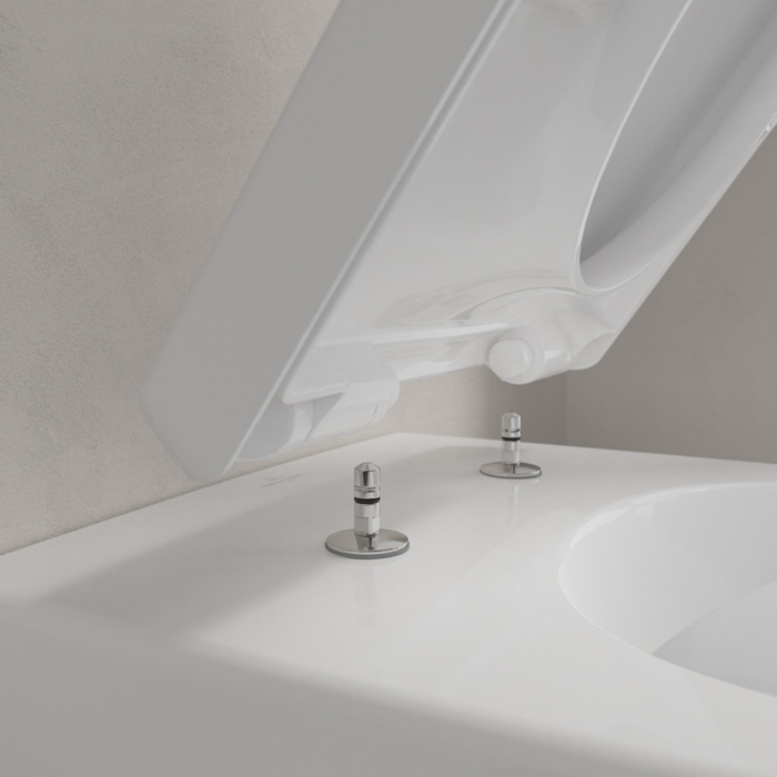 Villeroy&Boch Subway 2.0 Унитаз подвесной 37x56 см, безободковый, с антигрязевым покрытием CeramicPlus, цвет: белый