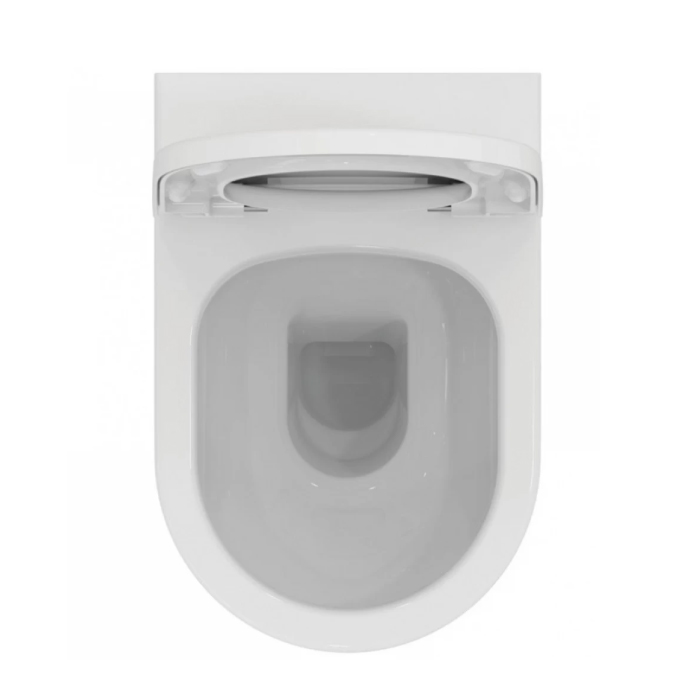 Ideal Standard Ellisse Унитаз подвесной, безободковый, с сиденьем, цвет: белый