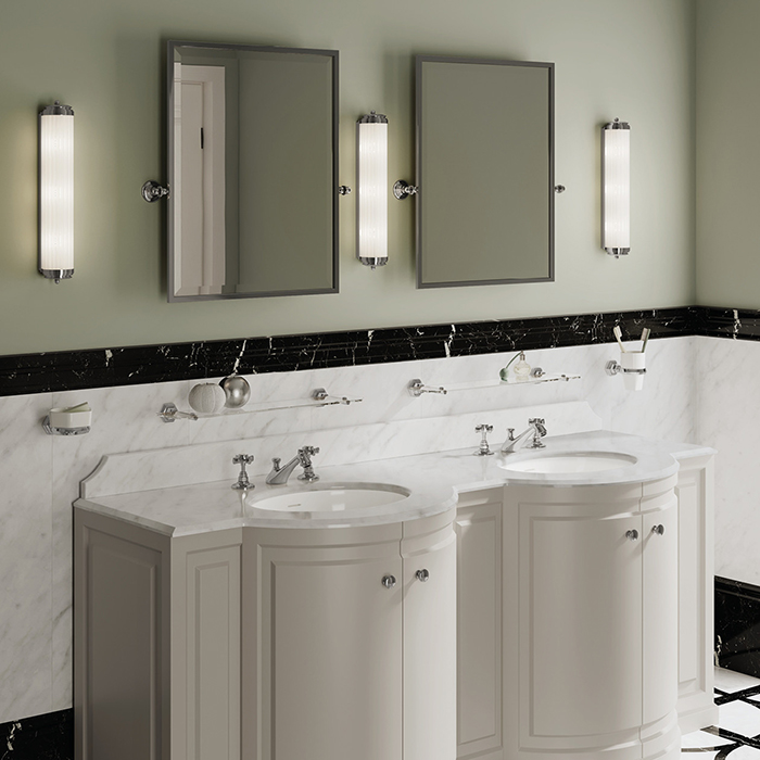 Devon&Devon Chelsea Зеркало 64.5x68x7.4см., подвесное, поворотное, цвет: хром