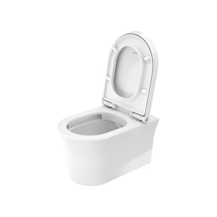 Duravit White Tulip Унитаз подвесной 37x54 см, безободковый, HygieneGlaze, цвет: белый