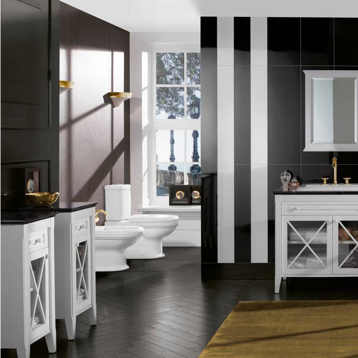 Villeroy&Boch Hommage Сиденье с крышкой для унитаза, с антигрязевым покрытием CeramicPlus, цвет: белый
