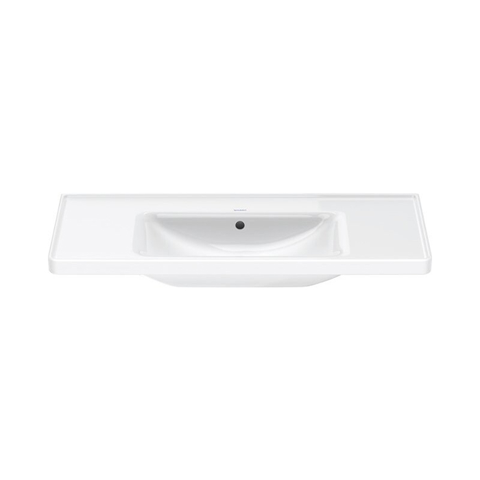 Duravit D-Neo Раковина 100.5х48 см, без отв., встраиваемая сверху, с переливом, цвет: белый