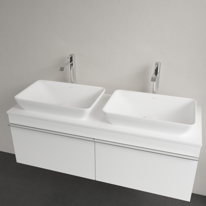 Villeroy&Boch Venticello Раковина 55x36см., без отв., накладная, цвет: альпийский белый