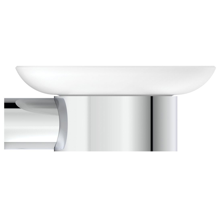 Ideal Standard Conca Мыльница с держателем, настенный, цвет: хром/матовое стекло