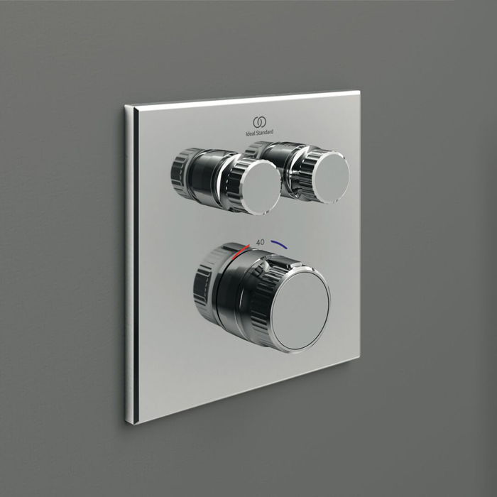 Ideal Standard Ceratherm Navigo Смеситель для душа, встраиваемый, термостатический, для монтажа с комплектом EASY-BOX A1000NU, цвет: хром