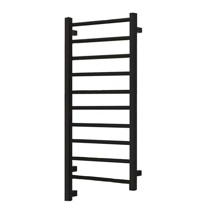 Neoinox Eco Полотенцесушитель 94x53см, электрический, тэн, цвет: черный матовый
