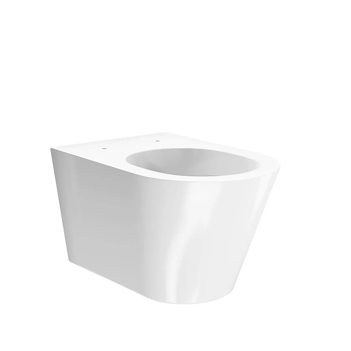 Kerama Marazzi Plaza Modern Унитаз 36x53см., подвесной, безободковый, с крепежом, цвет: белый глянцевый