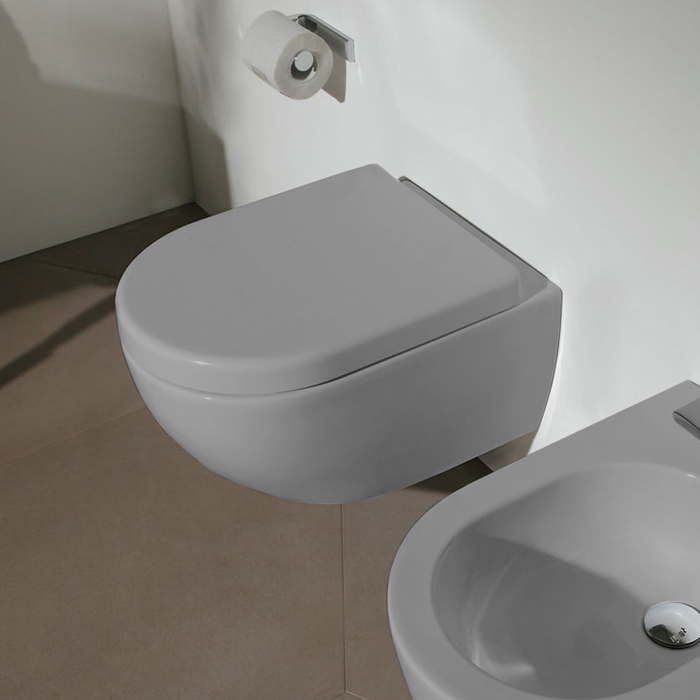 Flaminia MINIAPP Унитаз подвесной 48.5x36xh27см, с системой goclean®, цвет: cenere