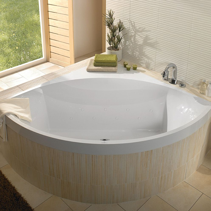 Villeroy&Boch Squaro Ванна 145х145х50см., цвет: белый