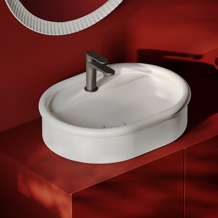Artceram Brera Раковина 60x45x15.5см., накладная, без отв., цвет: белый глянцевый