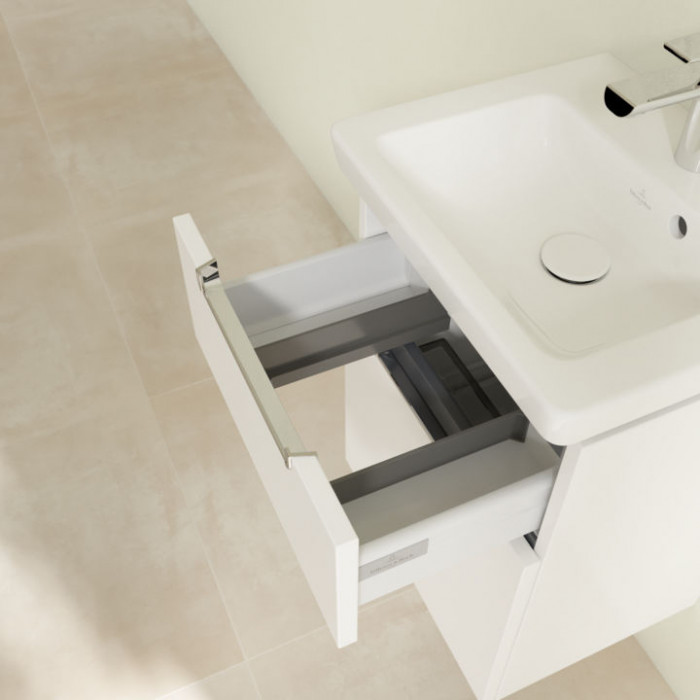 Villeroy&Boch Subway 2.0, Тумба под раковину, подвесная, размер 44x59x35.2см., цвет: белый