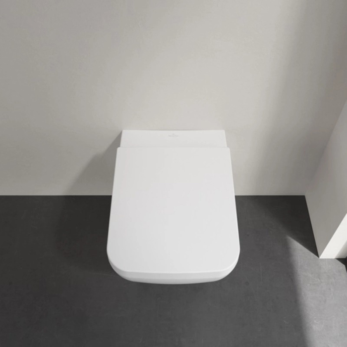 Villeroy & Boch Venticello Унитаз подвесной, 56х37.5см., безободковый, цвет: белый матовый