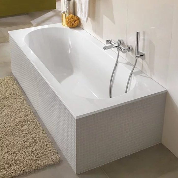 Villeroy&Boch Oberon Ванна встраиваем 190х90см., прямоугольная, QUARYL, цвет: белый