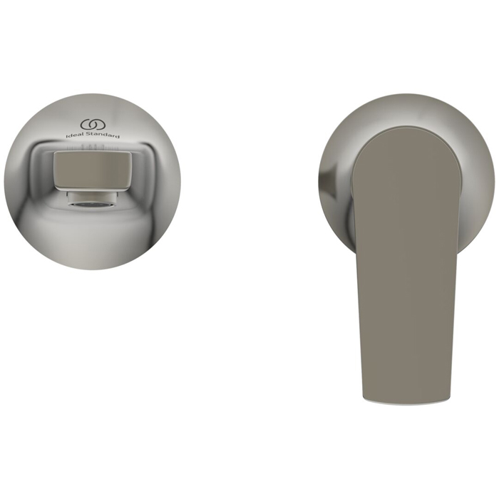 Ideal Standard La Dolce Vita Смеситель для раковины, встраиваемый, излив: 21см., цвет: PVD Silver Storm (Серебряный Шторм)