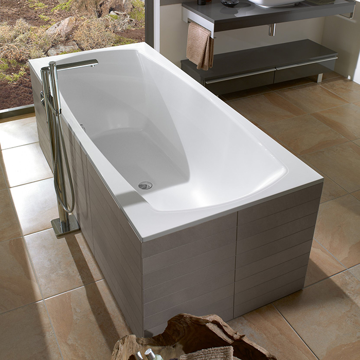 Villeroy&Boch My Art Ванна 170х75х50см., встраиваемая, прямоугольная, цвет: белый