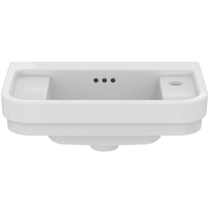 Ideal Standard Calla Раковина 50x32xh18см, подвесная, с 1 отверстием, Dx, с крепежом, цвет: белый глянец