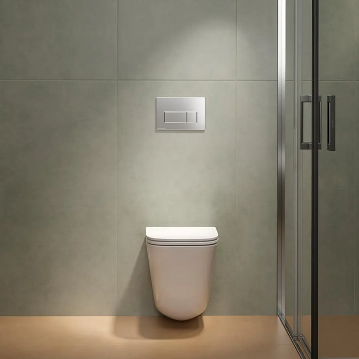 Kerama Marazzi Cubo Унитаз 34x48см., подвесной, смыв торнадо, с крепежом и сиденьем, цвет: белый глянцевый