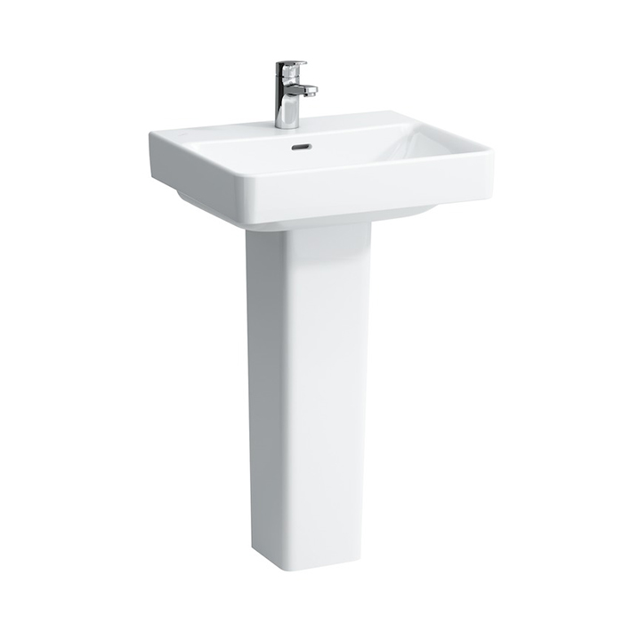 Laufen Pro S Раковина 55x46.5x95см., подвесная, с 1 отв., цвет: белый