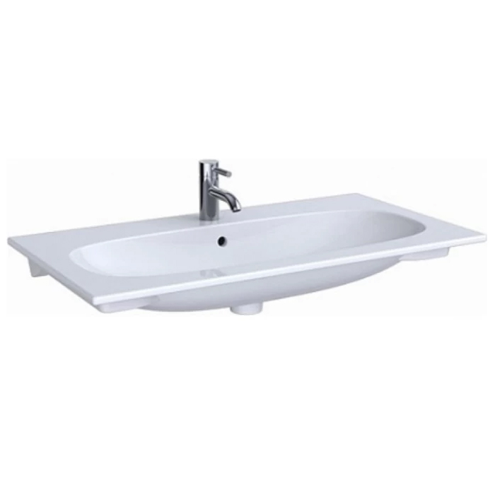 Geberit Acanto Slim Раковина 75x48см., встраиваемая, 1 отв., цвет: белый