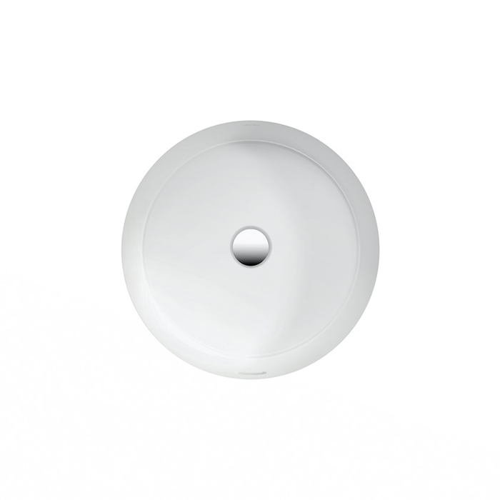 Laufen Living Раковина 44.9х44.9х15.5 см, без отв., встраив. снизу, цвет: белый