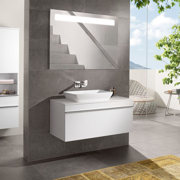 Villeroy&Boch Venticello Раковина 55x36см., без отв., накладная, цвет: альпийский белый
